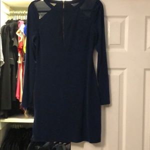 Navy blue dress